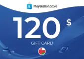 PlayStation Gift Card 120 USD - OMAN