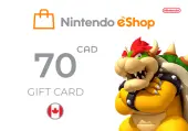 Nintendo eShop Card 70 CAD Key - CANADA