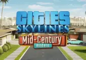 Cities: Skylines - Content Creator Pack: Mid-Century Modern (DLC) (PC) Steam Key - GLOBAL