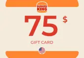Burger King Gift Card 75 USD Key - UNITED STATES