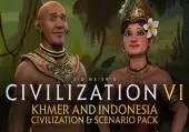 Sid Meier's Civilization VI - Khmer and Indonesia Civilization & Scenario Pack (DLC) (PC) Steam Key - EU