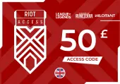 Riot Access Code 50 GBP Key - UNITED KINGDOM