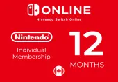 Nintendo Switch Online Individual Membership 12 Months Key - CANADA