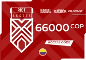 Riot Access Code 66000 COP Key - COLOMBIA
