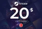 Steam Wallet Gift Card 20 USD Key - TURKEY