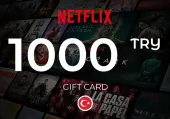Netflix Gift Card 1000 TRY Key - TURKEY