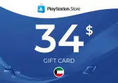 PlayStation Gift Card 34 USD - KUWAIT