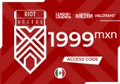 Riot Access Code 1999 MXN Key - MEXICO