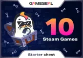 Gameseal 10x Steam games Starter chest (PC) Steam Key - GLOBAL