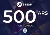 Steam Wallet Gift Card 500 ARS Key - ARGENTINA