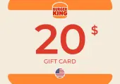 Burger King Gift Card 20 USD Key - UNITED STATES