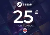 Steam Wallet Gift Card 25 GBP Key - UNITED KINGDOM