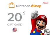 Nintendo eShop Card 20 USD Key - NORTH AMERICA