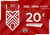 Riot Access Code 20 GBP Key - MIDDLE EAST AND NORTH AFRICA