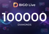 BIGO Live - 100,000 Diamonds Direct Top-Up - GLOBAL