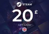 Steam Wallet Gift Card 20 GBP Key - UNITED KINGDOM