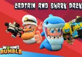Worms Rumble - Captain & Shark Double Pack (DLC) (PC) Steam Key - GLOBAL