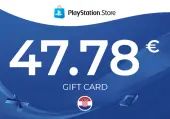 PlayStation Gift Card 47.78 EUR - CROATIA