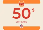 Burger King Gift Card 50 USD Key - UNITED STATES
