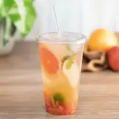 [600 ct] 24 oz Clear Plastic Cold Cups | PET | 98 mm