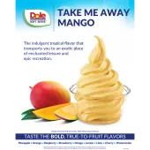 Dole Soft Serve Mix - Mango - Bag (4.4 lbs)