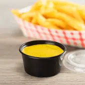 [2,500 ct] 2 oz PP Plastic Portion Cups, Black