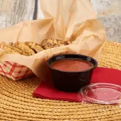 [2,500 ct] 3.25 oz PP Plastic Portion Cups, Black