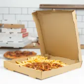 [50 ct] Corrugated Pizza Box, 16''x16''x2'', Kraft