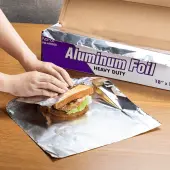 18"" x 1000' Heavy Duty Aluminum Foil Roll - 1 Roll