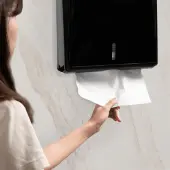 [12 Packs] Multifold Paper Towels, White