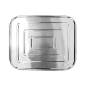 [100 ct] Aluminum Foil Steam Table Pan Lids, Half Size