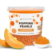 Cantaloupe Popping Pearls - Jar (7 lbs)