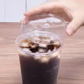 [1,000 ct] 32 oz Strawless Sipper Lids | PET | 107 mm