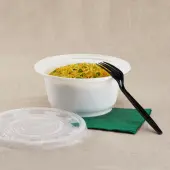 [300 ct] 36 oz Disposable Bowls | White | Injection Molded PP | 179 mm