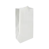 [2,000 ct] 6 lb Paper Bag, White