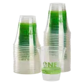 Karat Earth 12oz PLA Eco-Friendly Cups (98mm), Generic Print  - 1,000 pcs