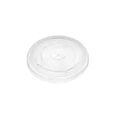 [1,000 ct] Plastic Cup Lids | PET | 90 mm