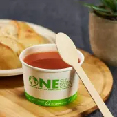 Karat Earth Compostable Wooden Disposable Spoon, Heavy Weight - 1,000 pcs