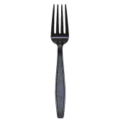 [1,000 ct] PS Plastic Extra Heavy Weight Fork, Black