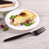 [1,000 ct] PP Plastic Extra Heavy Weight Forks, Black