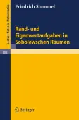 Rand- und Eigenwertaufgaben in Sobolewschen RÃ¤umen