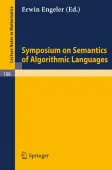 Symposium on Semantics of Algorithmic Languages