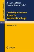 Cambridge Summer School in Mathematical Logic