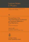 Proceedings of the Third International Conference on Numerical Methods in Fluid Mechanics