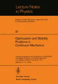 Optimization and Stability Problems in Continuum Mechanics