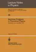 Nonlinear Problems in Theoretical Physics