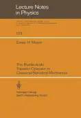 The Ruelle-Araki Transfer Operator in Classical Statistical Mechanics