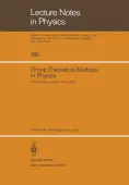 Group Theoretical Methods in Physics