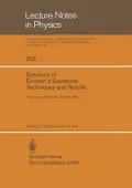 Solutions of Einsteinâs Equations: Techniques and Results