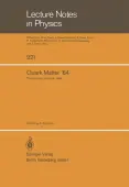Quark Matter â84